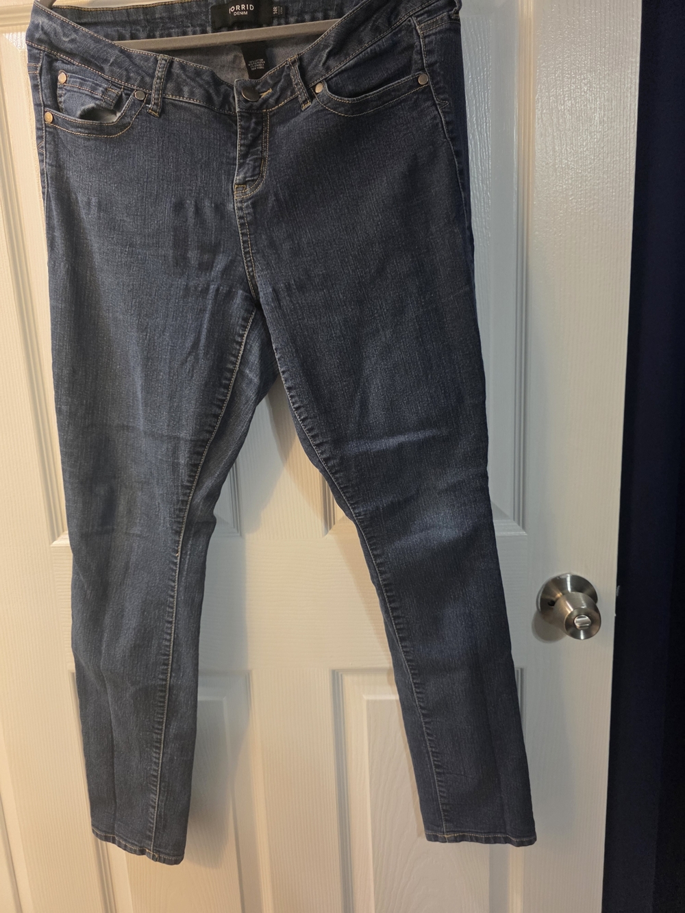 Torrid Women's Dark Indigo Skinny Jeans Size 14R